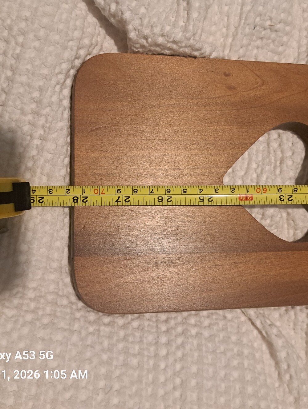 Longaberger Design Wood Plaque - Natural Brown - Picture 5 of 7